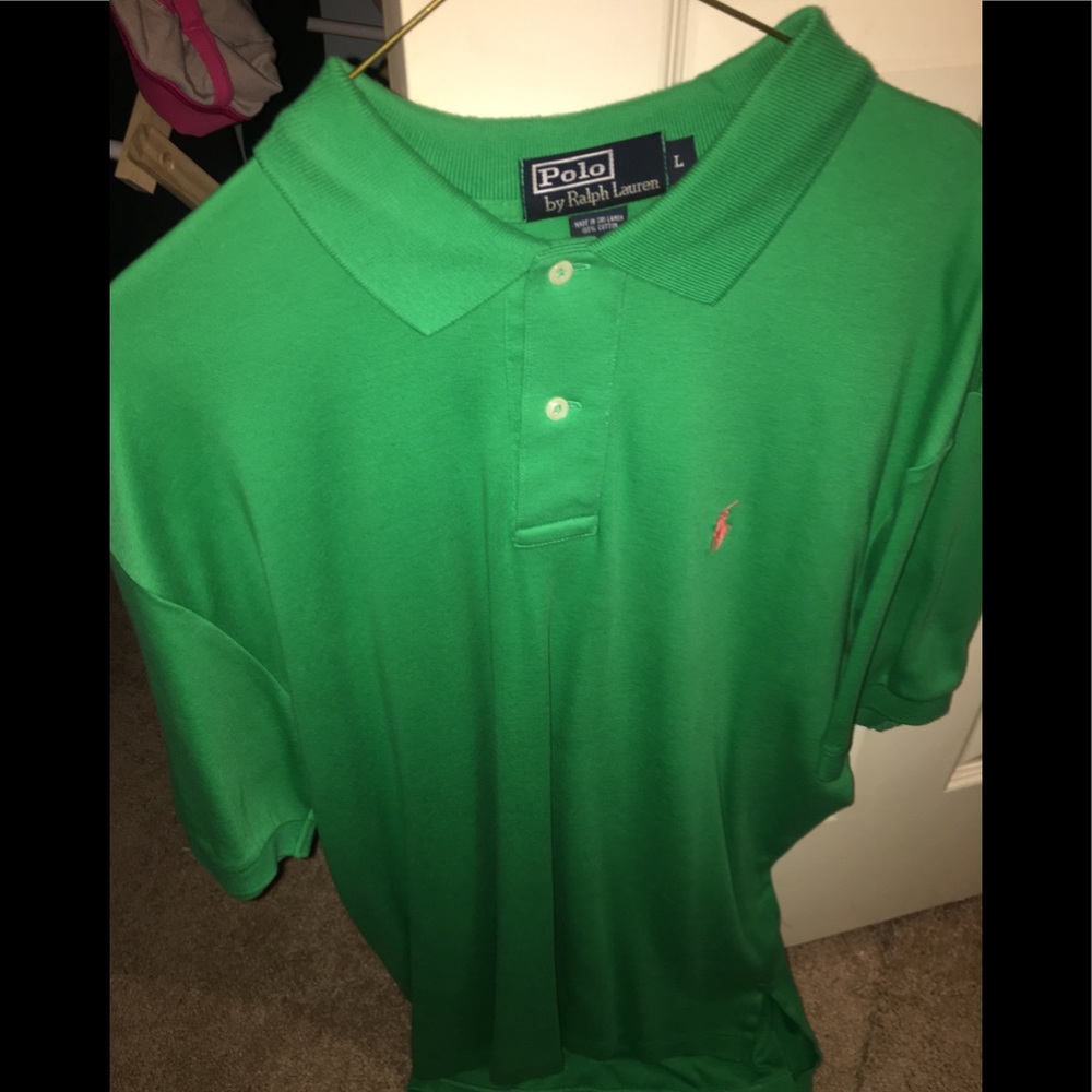 Polo by Ralph Lauren Polo Green Men's Large - Picture 1 of 3